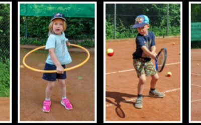 Impressionen vom Kinder-Tennistraining beim TC GW Hennef