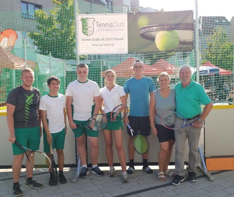 TC GW Hennef beim Kindersportfest 2019