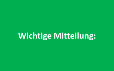 Trainings- und Spielbetrieb bis auf Weiteres eingestellt! Veranstaltungen werden verschoben!