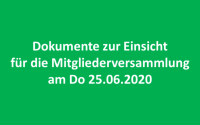 Geschützt: Dokumente zur Jahreshauptversammlung!